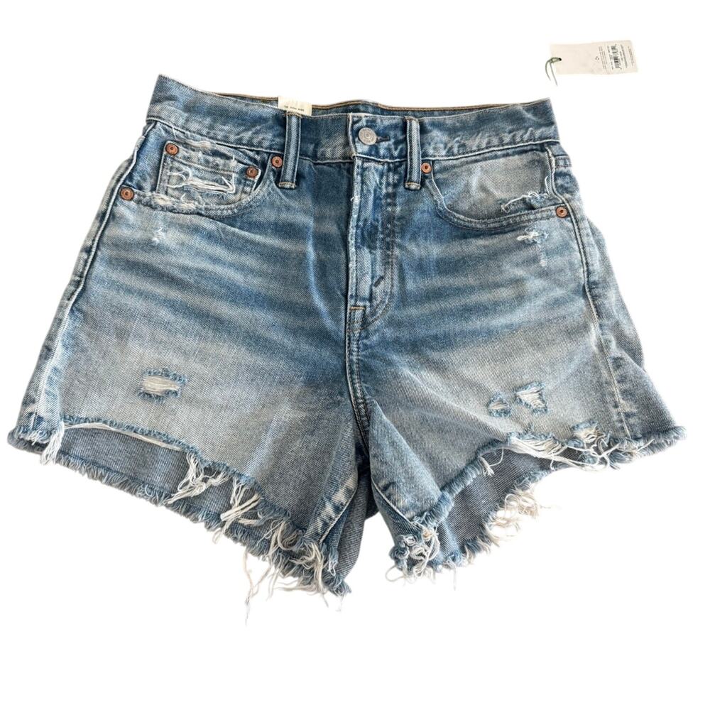 AE77 / American Eagle High Rise Cut Off Size 27 MSRP $148 603 7302 1328-571
